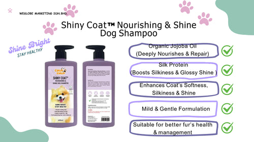 Chup Chup Shiny Coat Nourishing & Shine Dog Shampoo