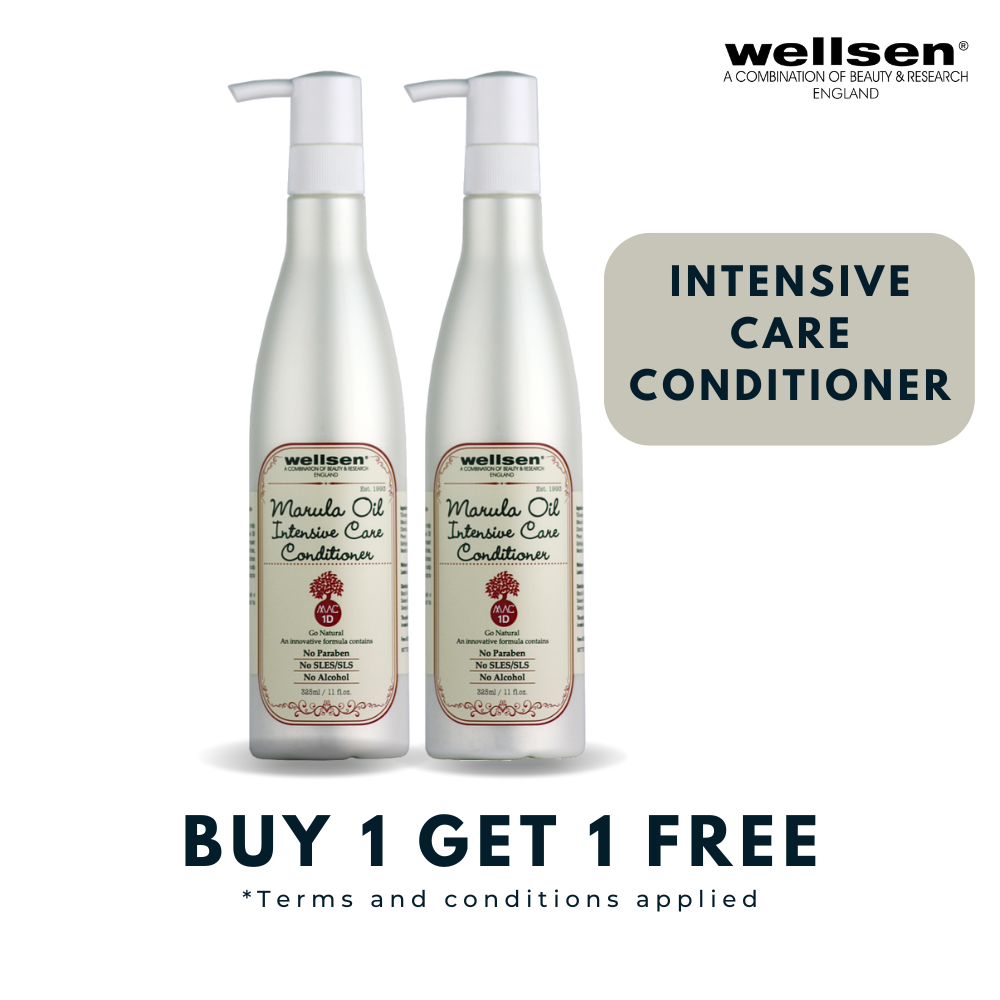 Buy1 Free1 Intensive Care Conditioner - Wellsen Marula Oil 325ml