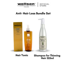 Bundle Anti-Hair Loss Set- Intensive Scalp Lotion & Marula Oil Shampoo for Thinning & Oily Hair