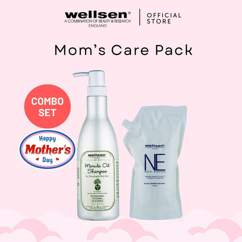 Mother's Day Care Pack- Marula Oil Hair Shampoo and Hair Treatment