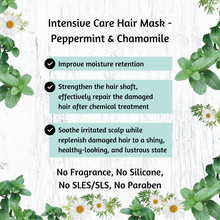 BUY 1 FREE 1-  Intensive Care Hair Mask- Peppermint & Chamomile