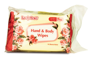 Ladyfirst Hand & Body Wipes