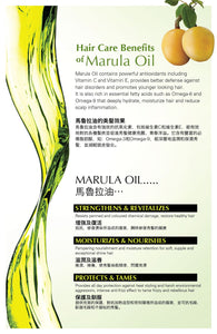 Bundle Wellsen Marula Oil Shampoo for Dry & Damaged Hair and Intensive Care Conditioner 325ml